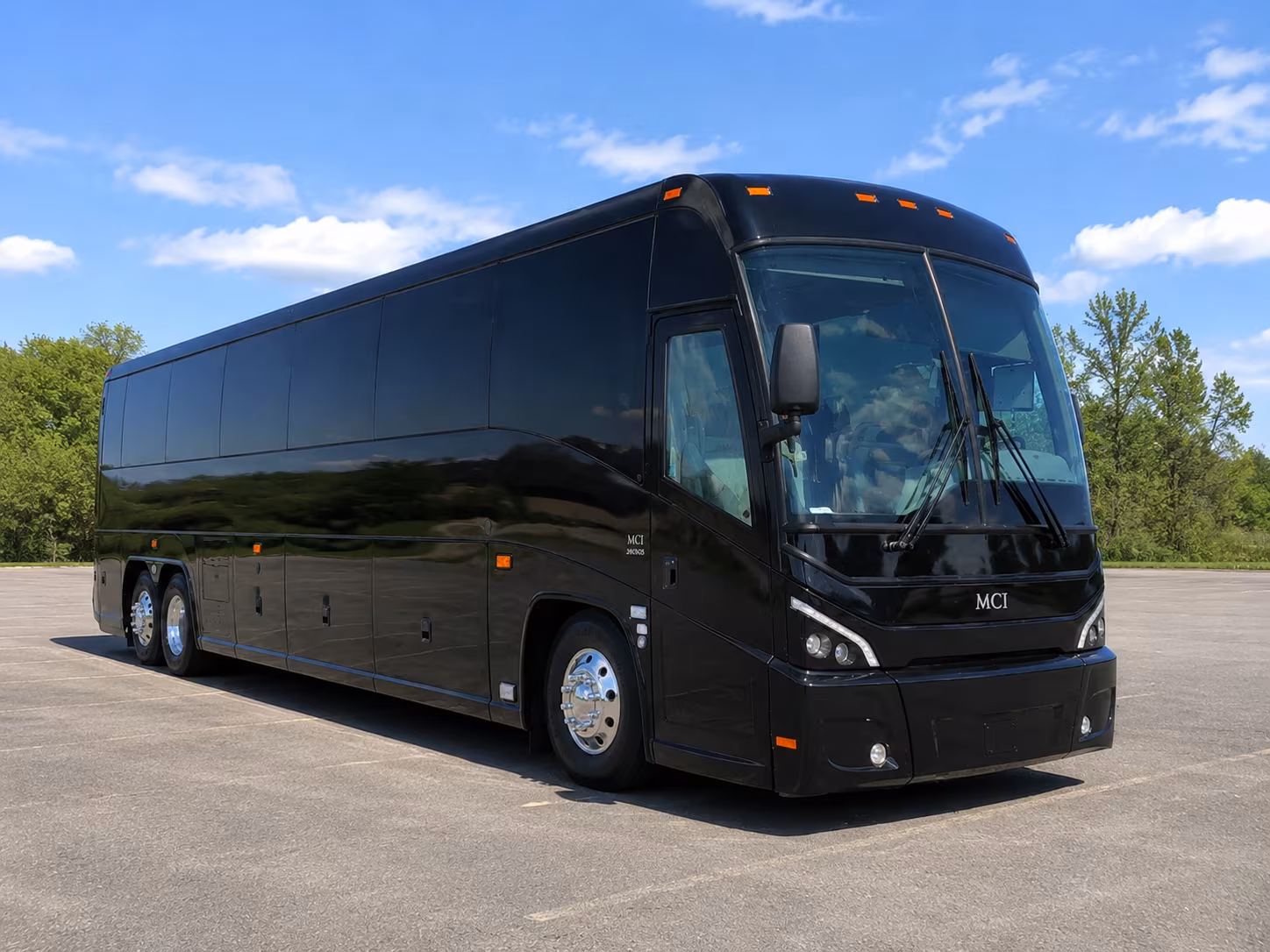 40-56 Passenger Charter Bus Exterior