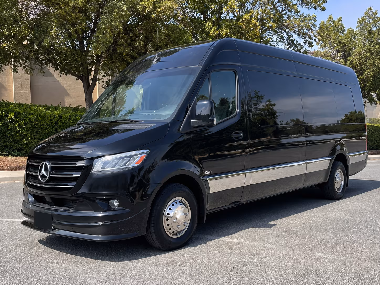 West Covina Airport Shuttle & Transportation party bus exterior