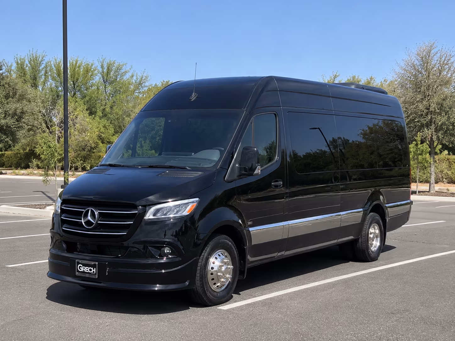 West Covina Airport Shuttle & Transportation party bus exterior