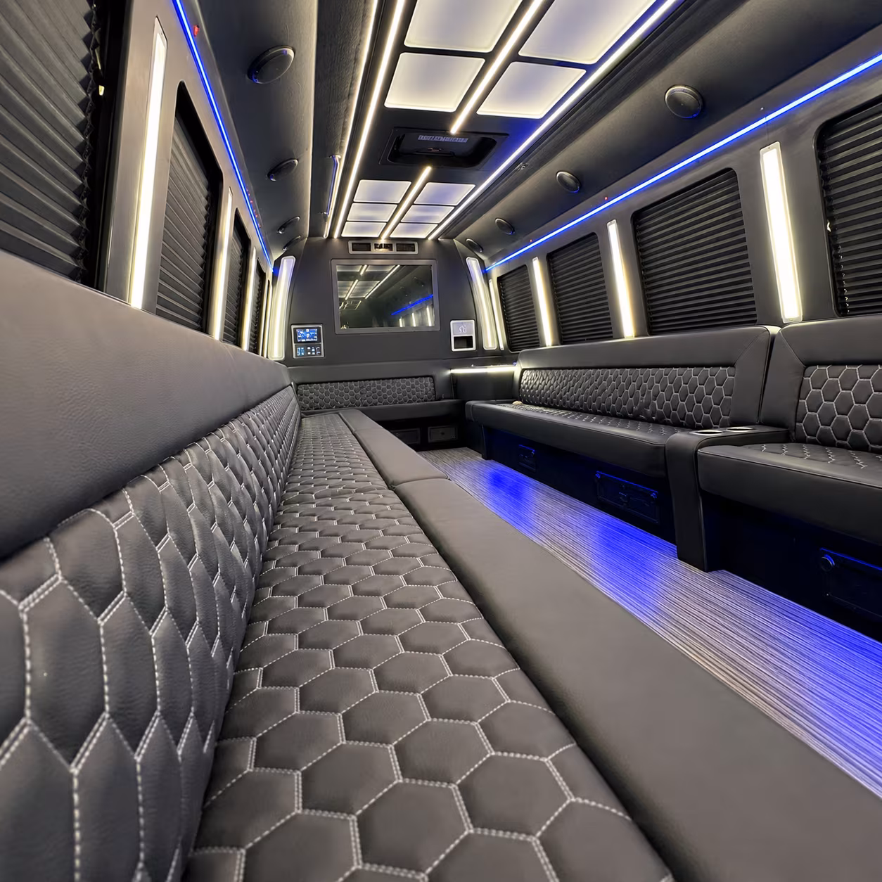 West Covina Concert & Music Festival Transportation onboard seating