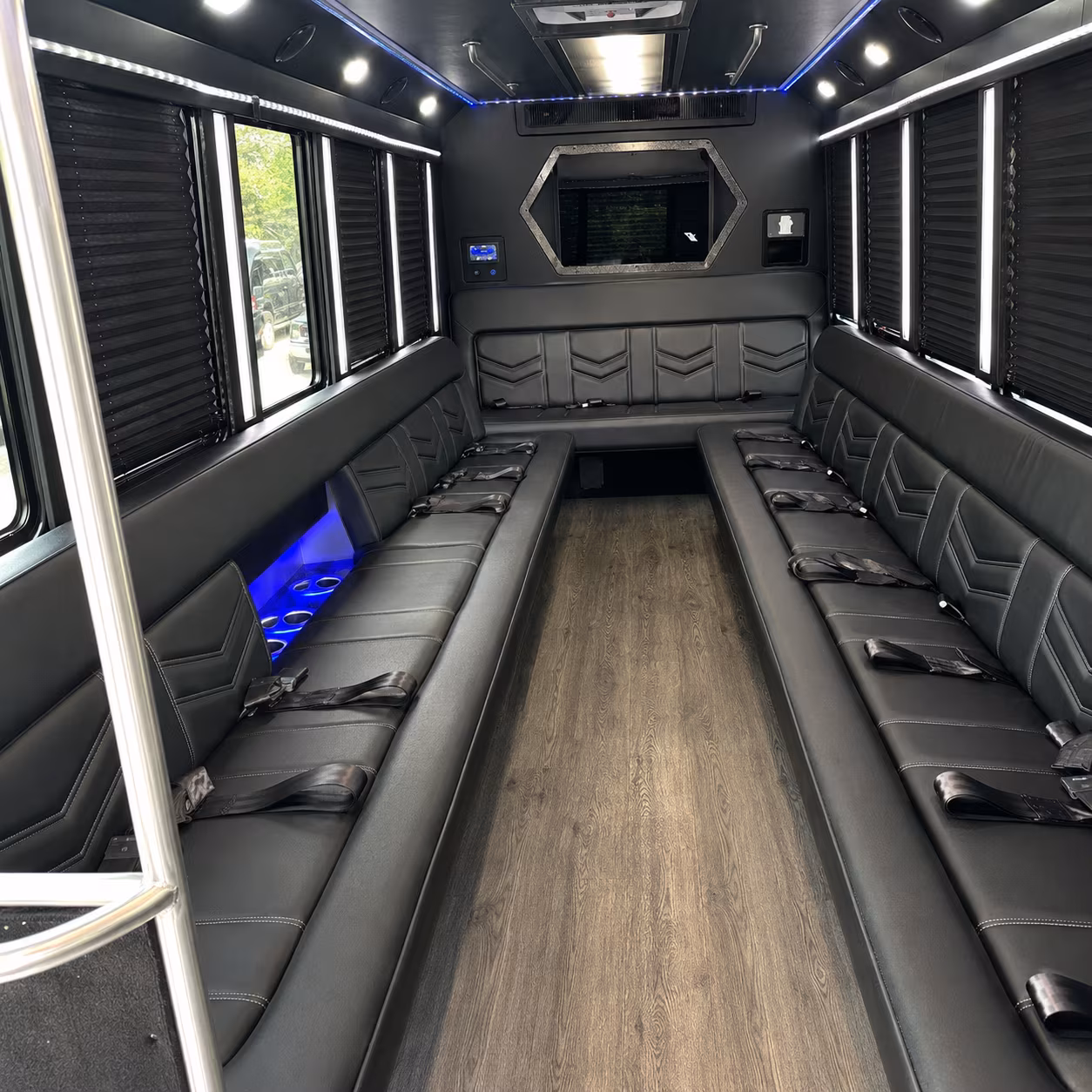 West Covina Concert & Music Festival Transportation party bus exterior
