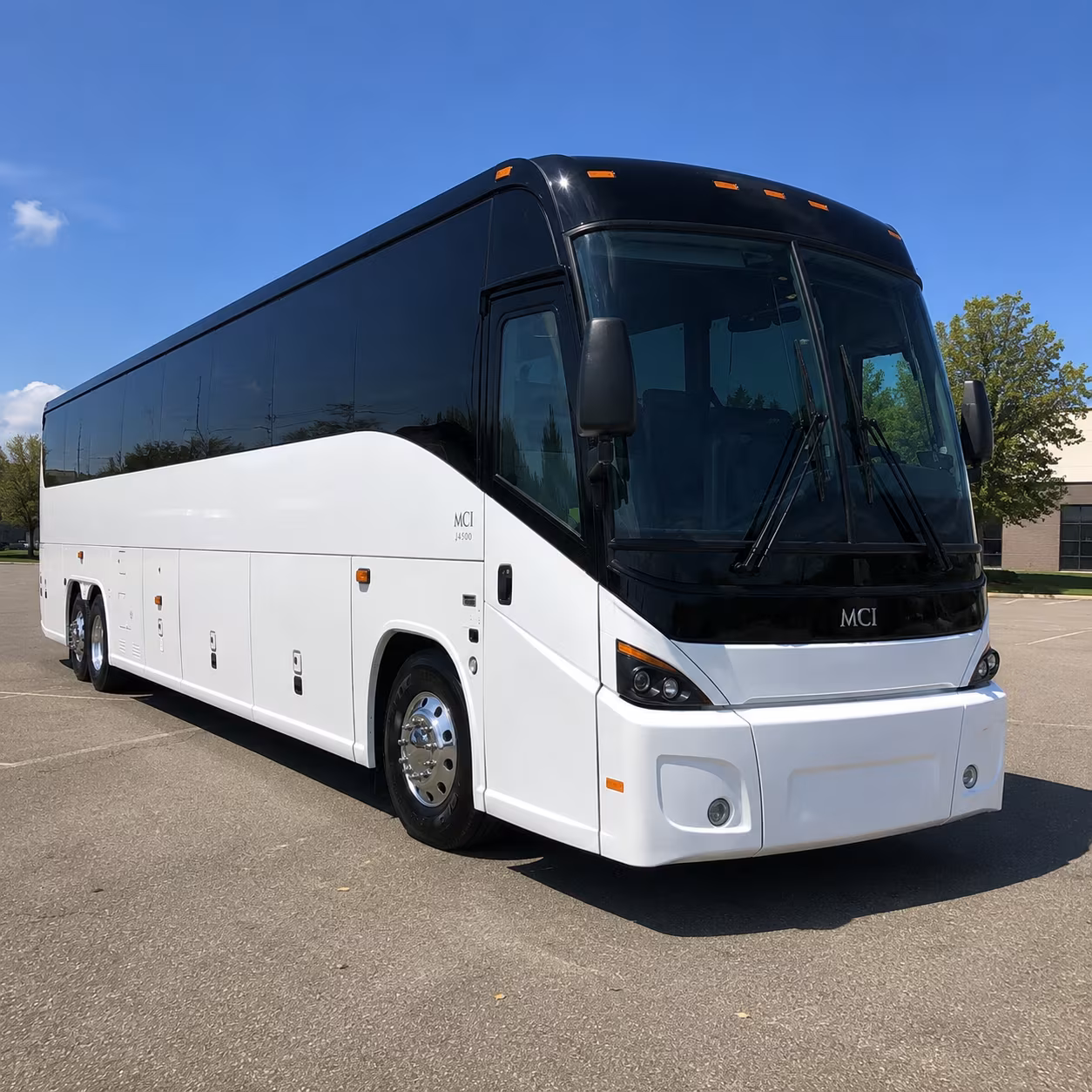 West Covina Corporate Transportation party bus exterior