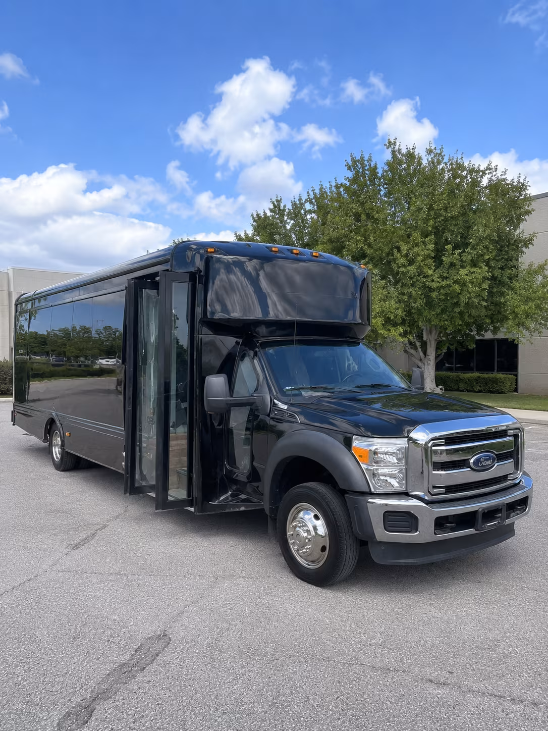 West Covina Prom & Homecoming Transportation party bus exterior