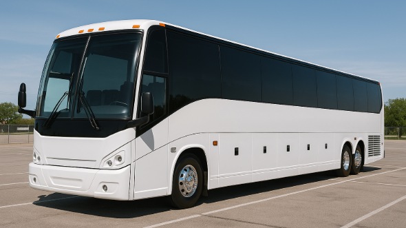 Exterior of West Covina Party Bus Company's 40 Passenger Party Bus in Glendora