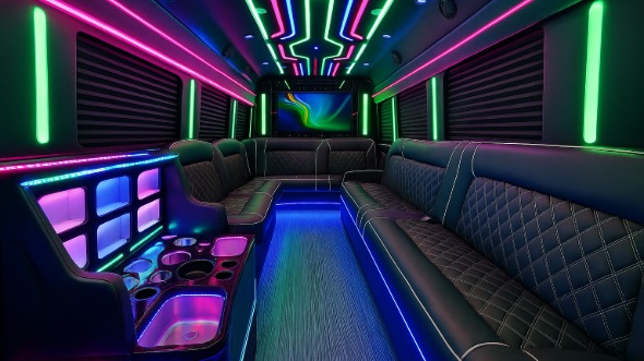 diamond bar 20 passenger party bus